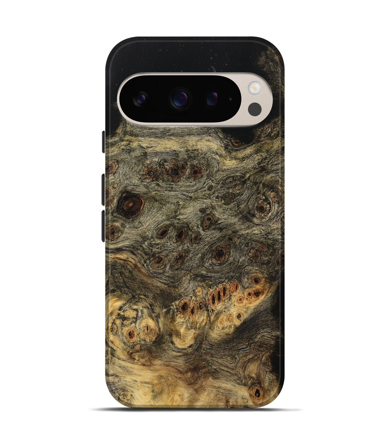 Pixel 9 Pro Wood Live Edge Phone Case - Edmon (Wood Burl, 733035)