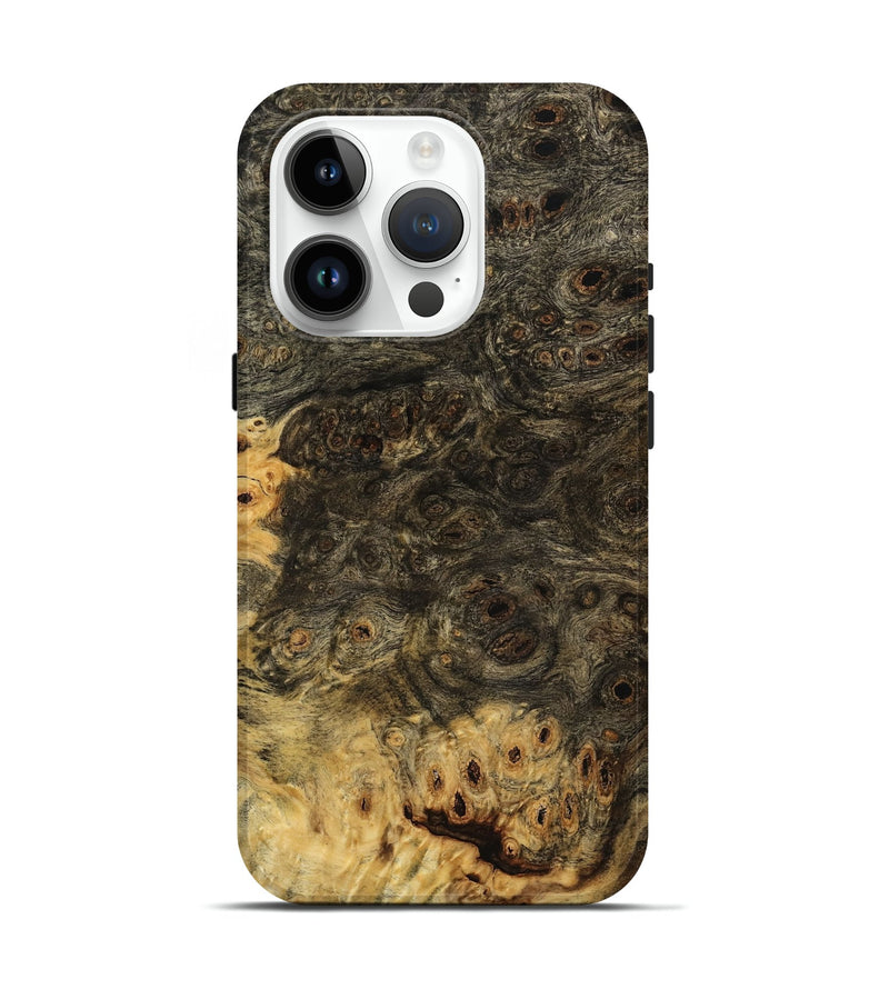 iPhone 15 Pro Wood Live Edge Phone Case - Olia (Wood Burl, 733049)