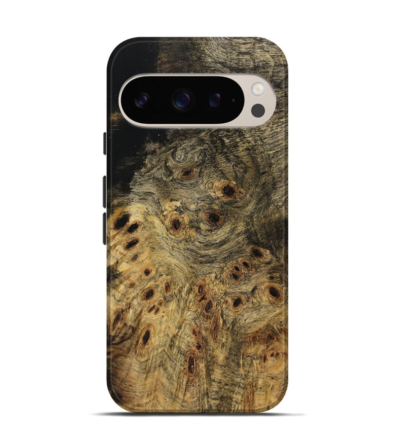 Pixel 9 Wood Live Edge Phone Case - Meda (Wood Burl, 733051)