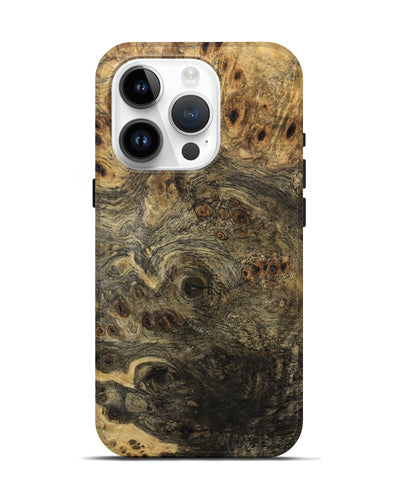 iPhone 15 Pro Wood Live Edge Phone Case - Anya (Wood Burl, 733059)