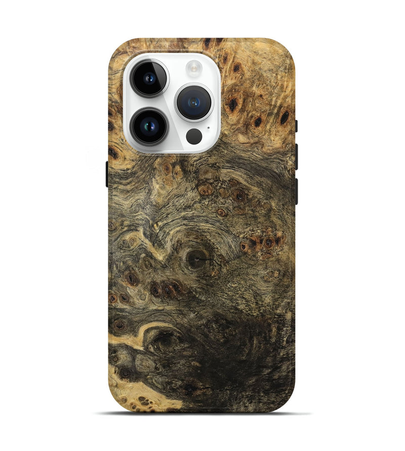 iPhone 15 Pro Wood Live Edge Phone Case - Anya (Wood Burl, 733059)