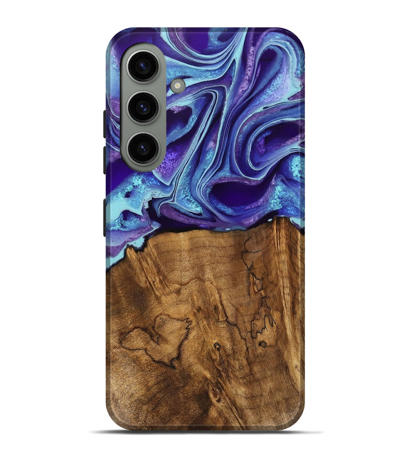 Galaxy S24 Plus Wood Live Edge Phone Case - Jordyn (Purple, 733072)