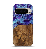 Pixel 9 Wood Live Edge Phone Case - Jordyn (Purple, 733072)