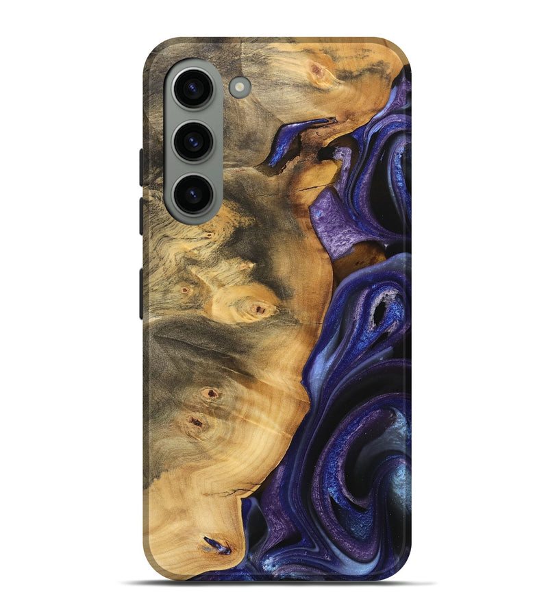 Galaxy S23 Plus Wood Live Edge Phone Case - Lavinia (Purple, 733077)