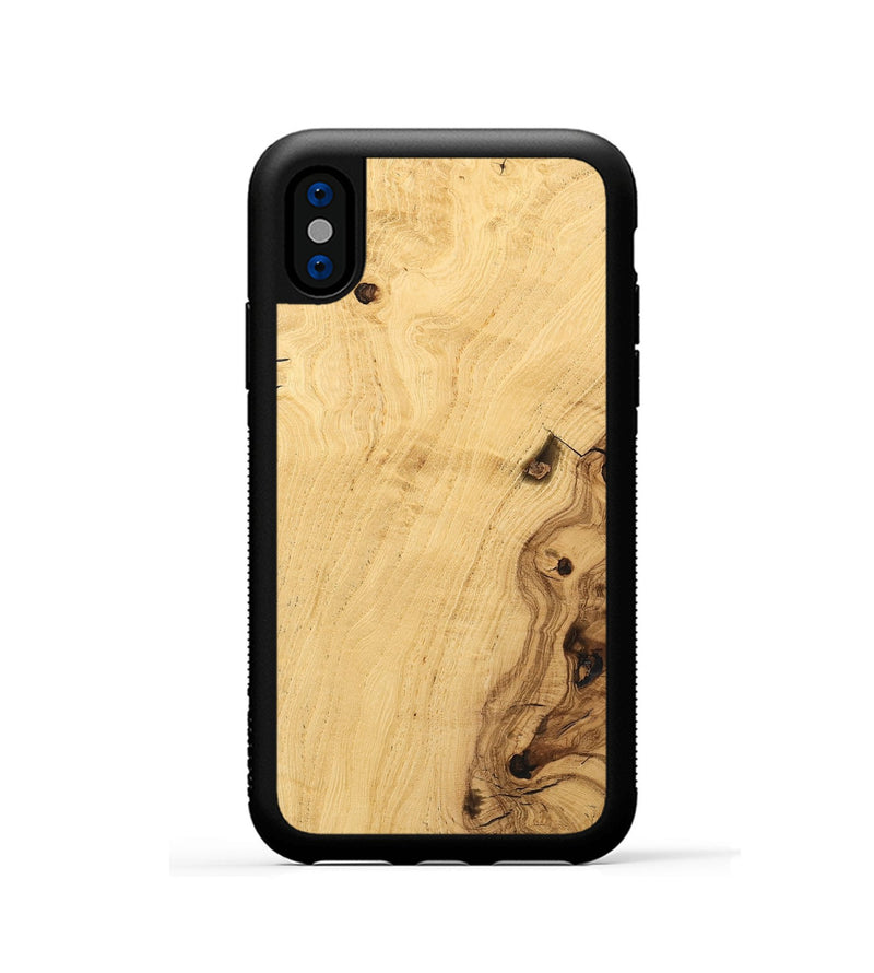 iPhone Xs Wood Phone Case - Julio (Wood Burl, 733097)