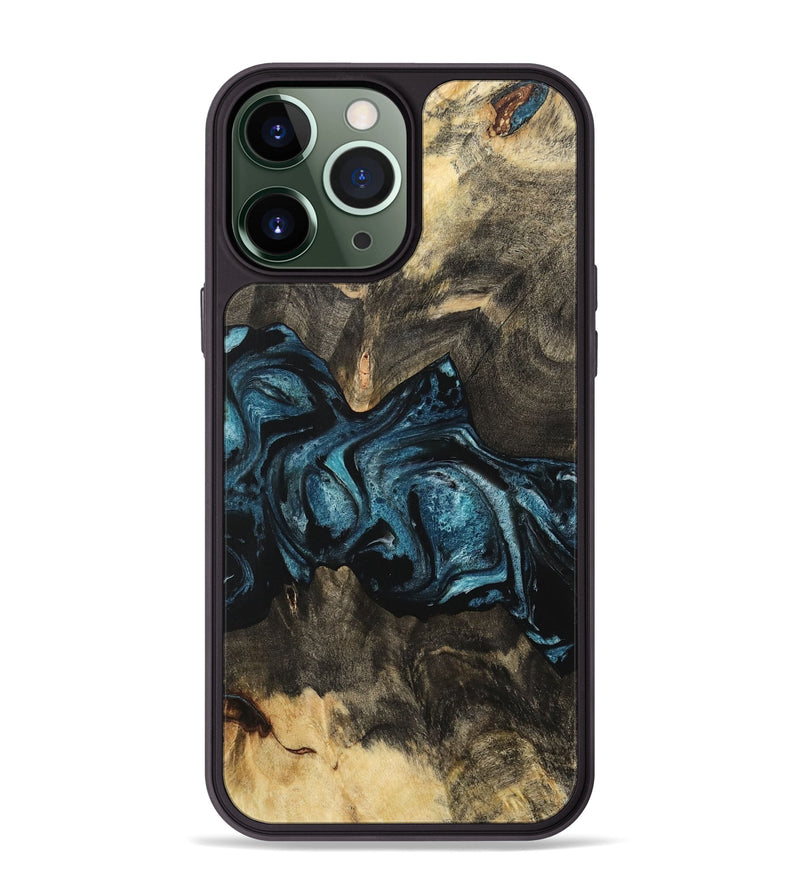 iPhone 13 Pro Max Wood Phone Case - Cordero (Blue, 733112)