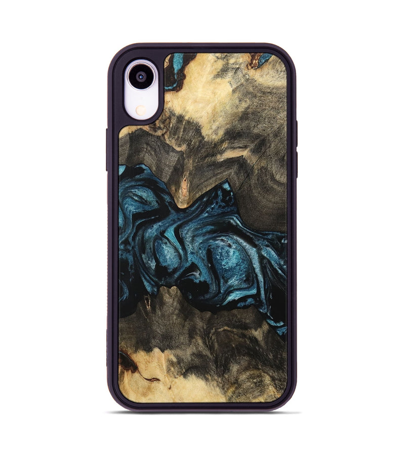 iPhone Xr Wood Phone Case - Cordero (Blue, 733112)