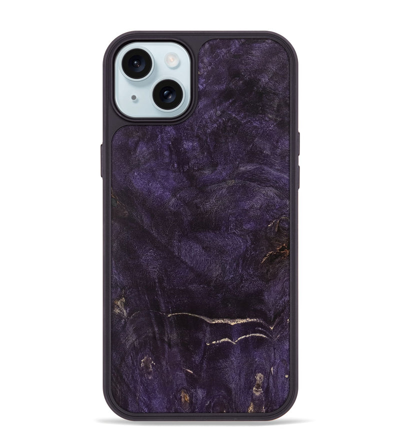 iPhone 15 Plus Wood Phone Case - Erik (Wood Burl, 733115)