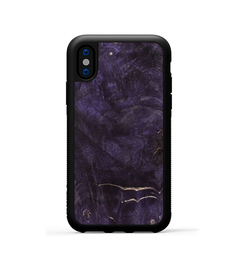 iPhone Xs Wood Phone Case - Erik (Wood Burl, 733115)