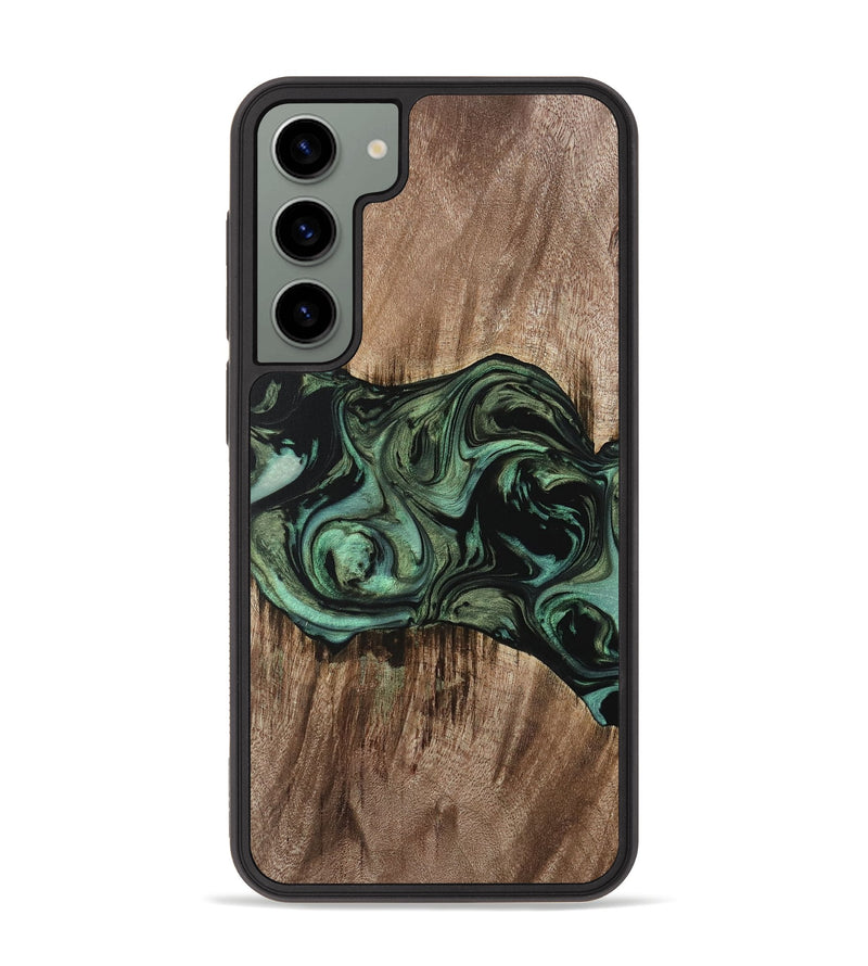 Galaxy S23 Plus Wood Phone Case - Dewi (Green, 733117)