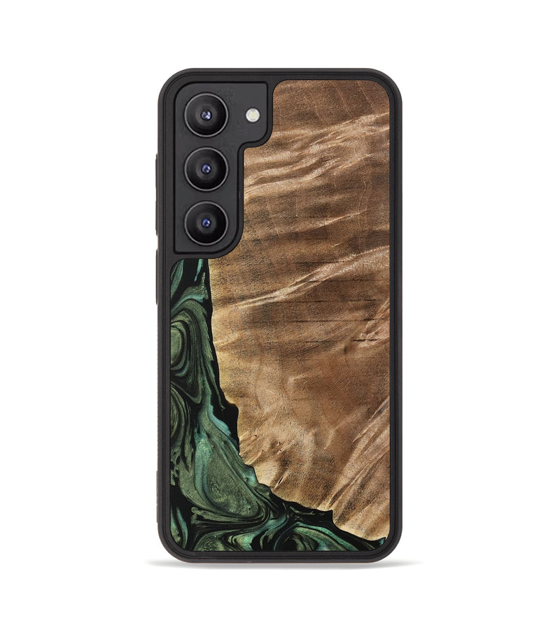 Galaxy S23 Wood Phone Case - Mikala (Green, 733123)