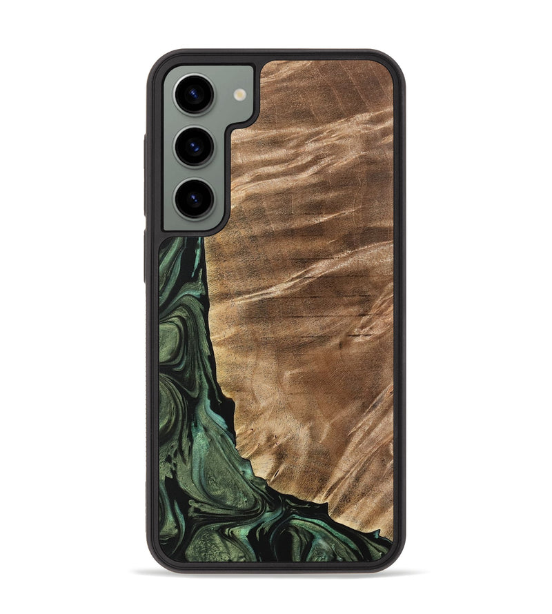 Galaxy S23 Plus Wood Phone Case - Mikala (Green, 733123)