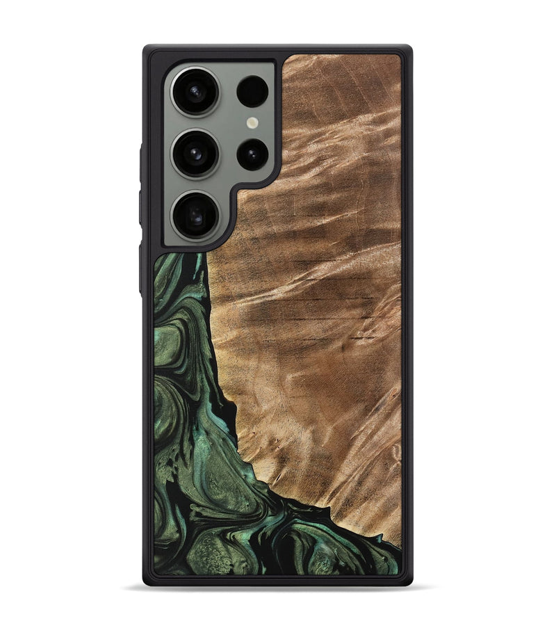 Galaxy S24 Ultra Wood Phone Case - Mikala (Green, 733123)