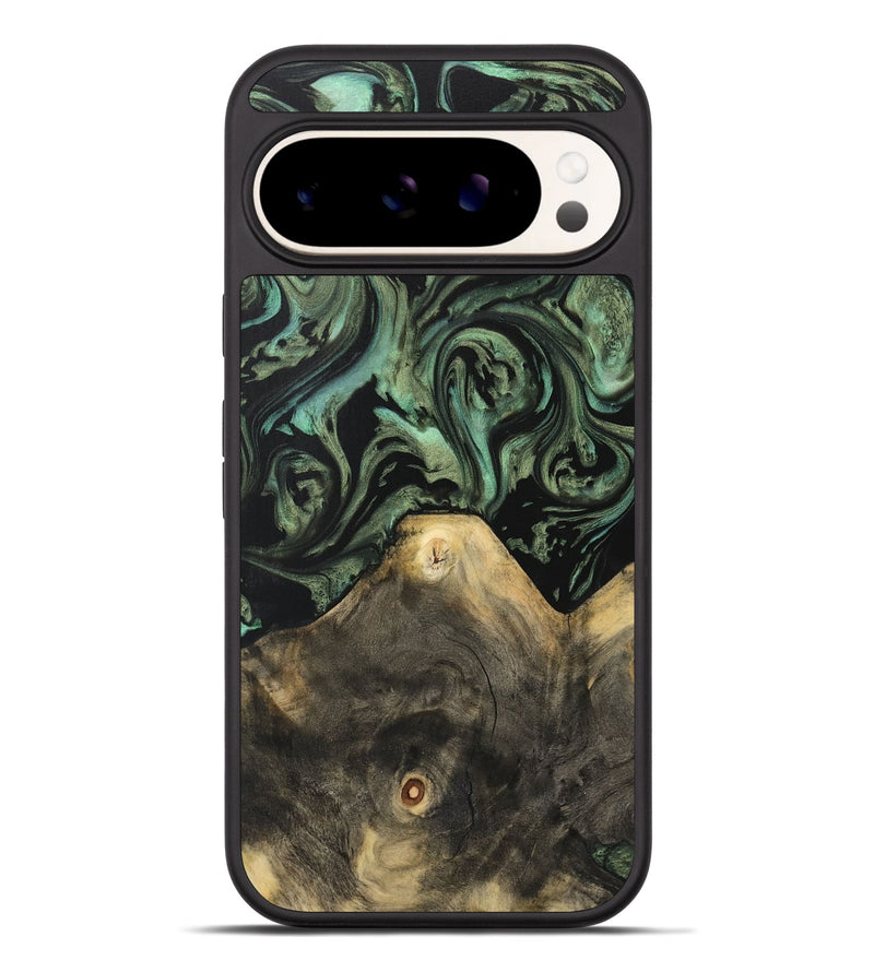 Pixel 9 Pro XL Wood Phone Case - Xaviera (Green, 733130)