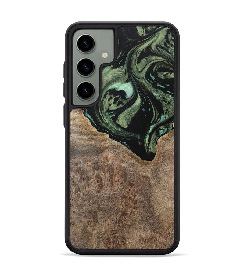 Galaxy S24 Plus Wood Phone Case - Novella (Green, 733135)