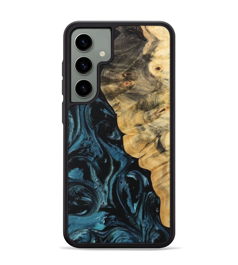 Galaxy S24 Plus Wood Phone Case - Judie (Blue, 733141)