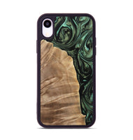 iPhone Xr Wood Phone Case - Ellamae (Green, 733175)