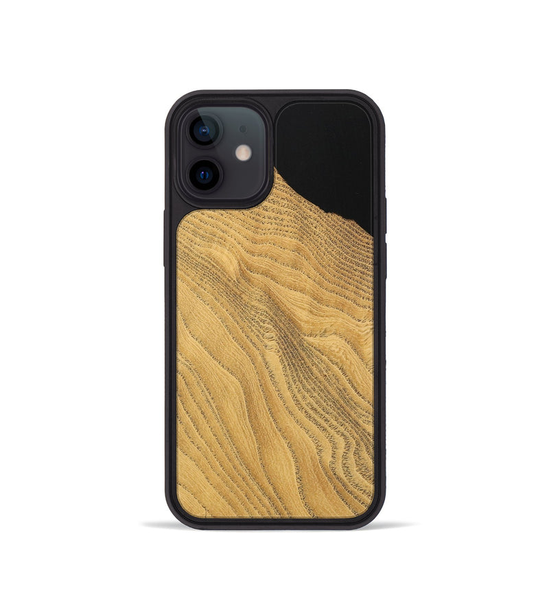 iPhone 12 mini Wood Phone Case - Yavar (Wood Burl, 733185)