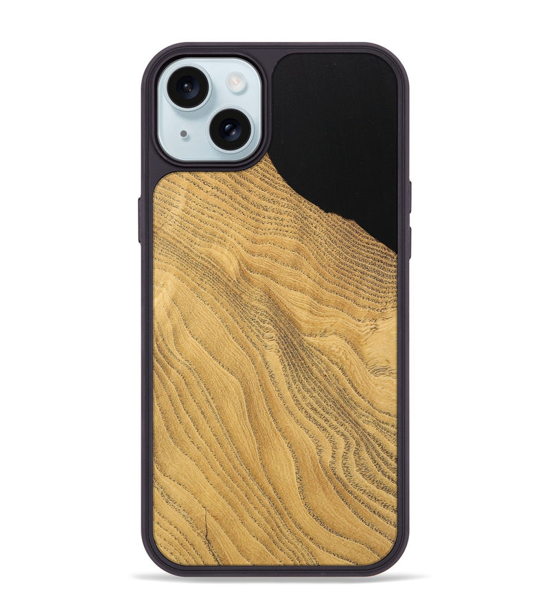 iPhone 15 Plus Wood Phone Case - Yavar (Wood Burl, 733185)