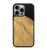 iPhone 15 Pro Max Wood Phone Case - Yavar (Wood Burl, 733185)