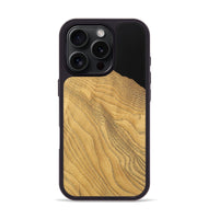 iPhone 16 Pro Wood Phone Case - Yavar (Wood Burl, 733185)