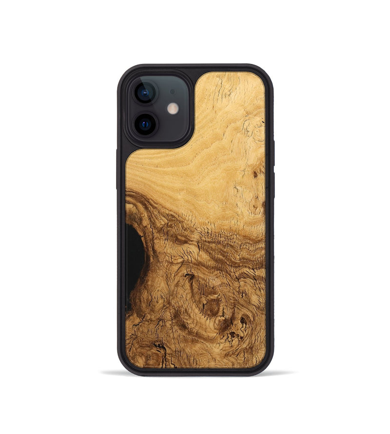 iPhone 12 mini Wood Phone Case - Zarla (Wood Burl, 733188)