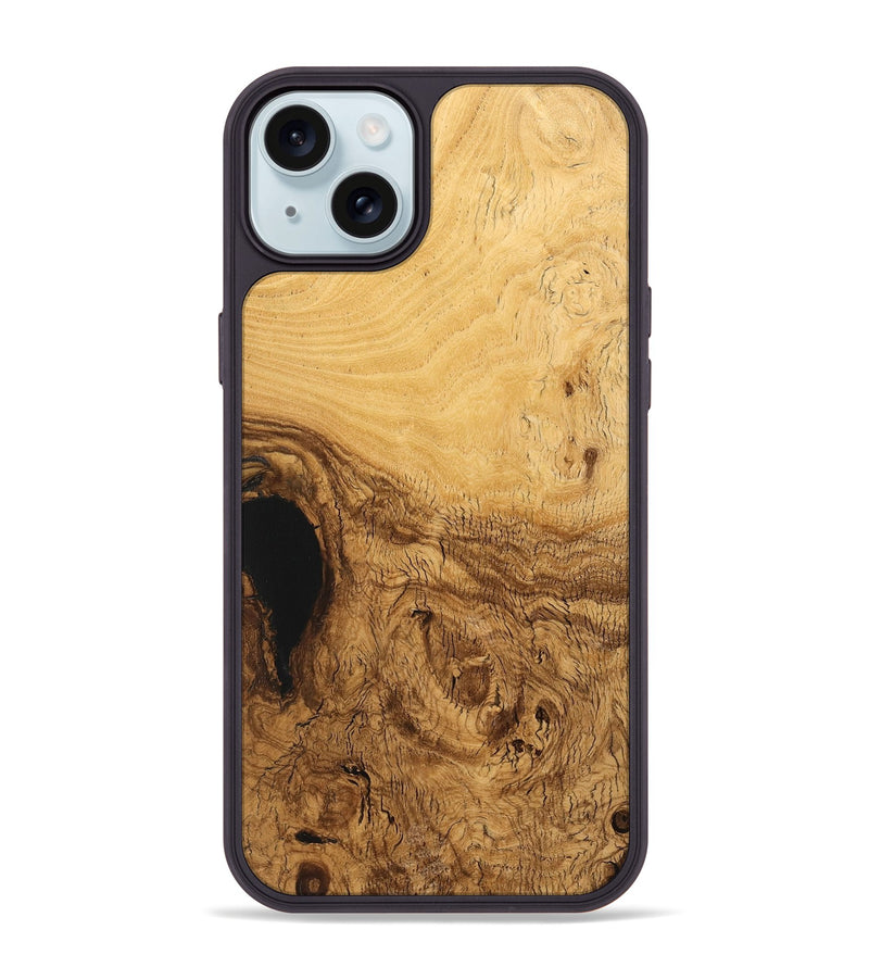 iPhone 15 Plus Wood Phone Case - Zarla (Wood Burl, 733188)