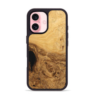 iPhone 16 Wood Phone Case - Zarla (Wood Burl, 733188)