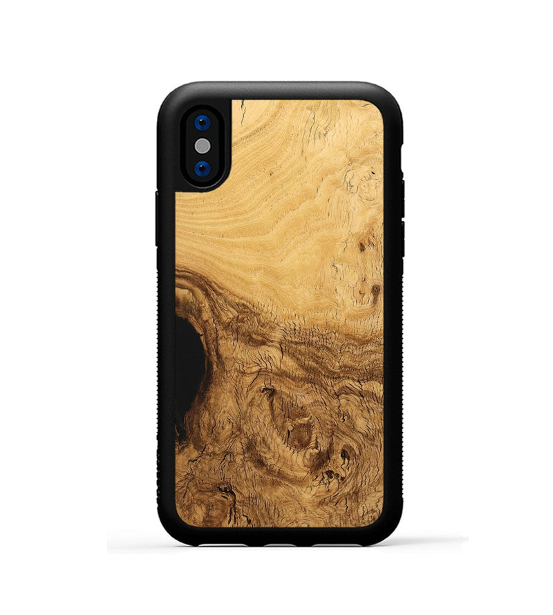 iPhone Xs Wood Phone Case - Zarla (Wood Burl, 733188)