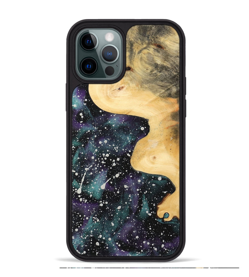 iPhone 12 Pro Max Wood Phone Case - Minna (Cosmos, 733195)