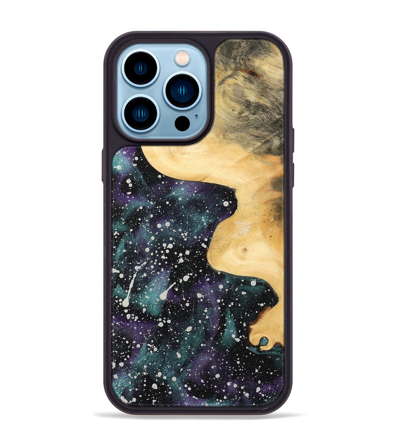 iPhone 14 Pro Max Wood Phone Case - Minna (Cosmos, 733195)