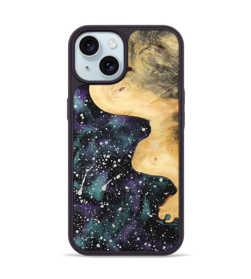 iPhone 15 Wood Phone Case - Minna (Cosmos, 733195)