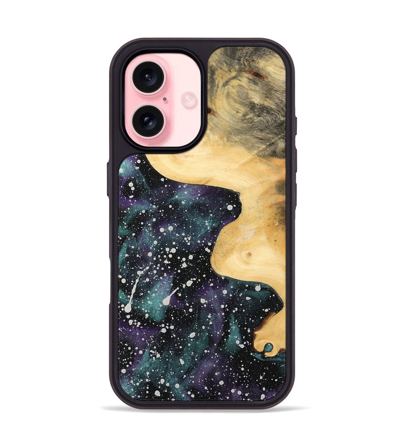 iPhone 16 Wood Phone Case - Minna (Cosmos, 733195)