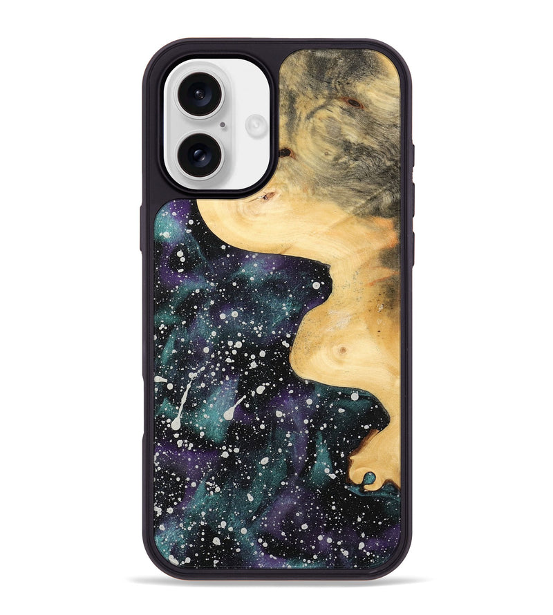 iPhone 16 Plus Wood Phone Case - Minna (Cosmos, 733195)