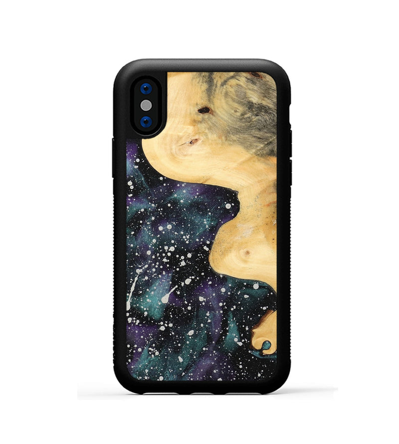 iPhone Xs Wood Phone Case - Minna (Cosmos, 733195)