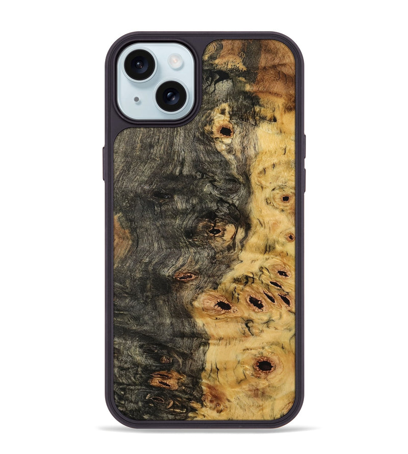 iPhone 15 Plus Wood Phone Case - Horton (Wood Burl, 733208)