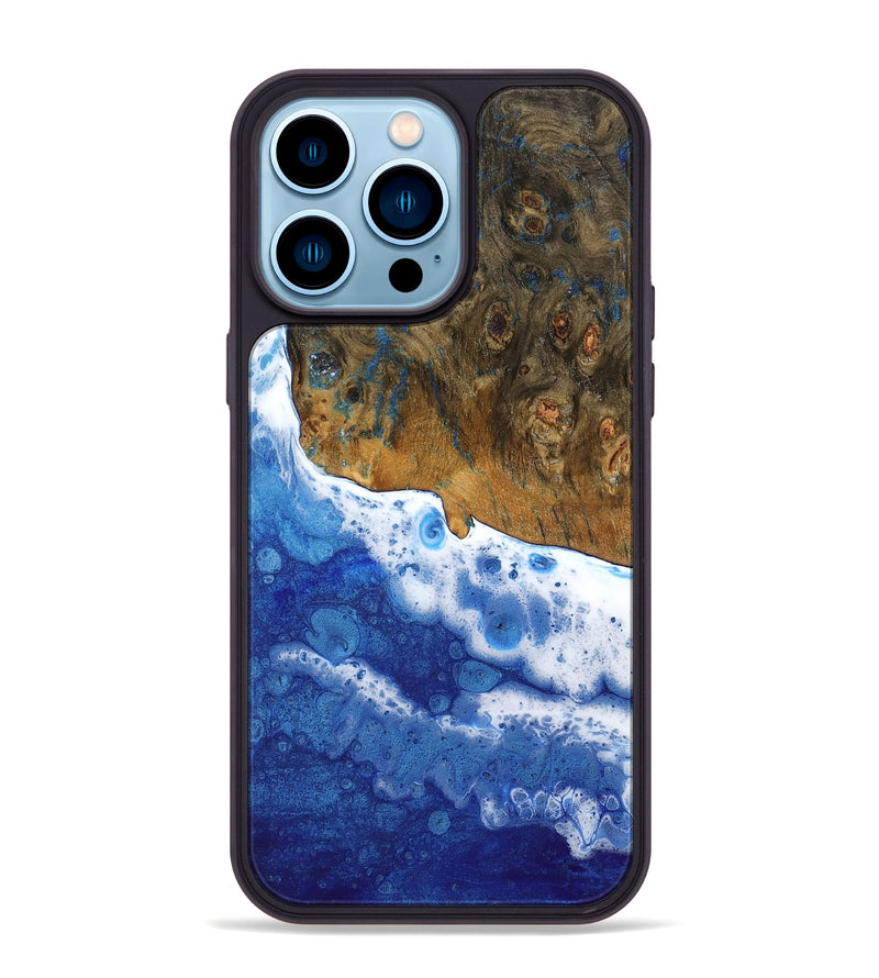 iPhone 14 Pro Max Wood Phone Case - Lorelle (Coastal, 733275)