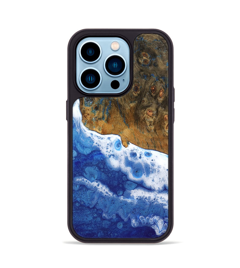 iPhone 14 Pro Wood Phone Case - Lorelle (Coastal, 733275)