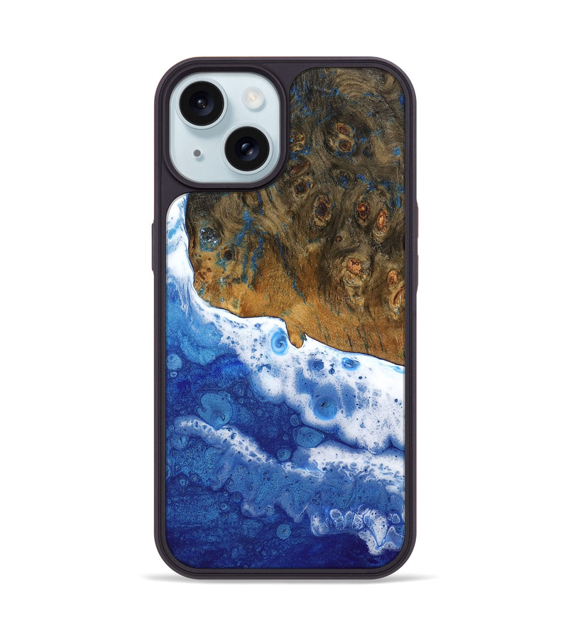 iPhone 15 Wood Phone Case - Lorelle (Coastal, 733275)