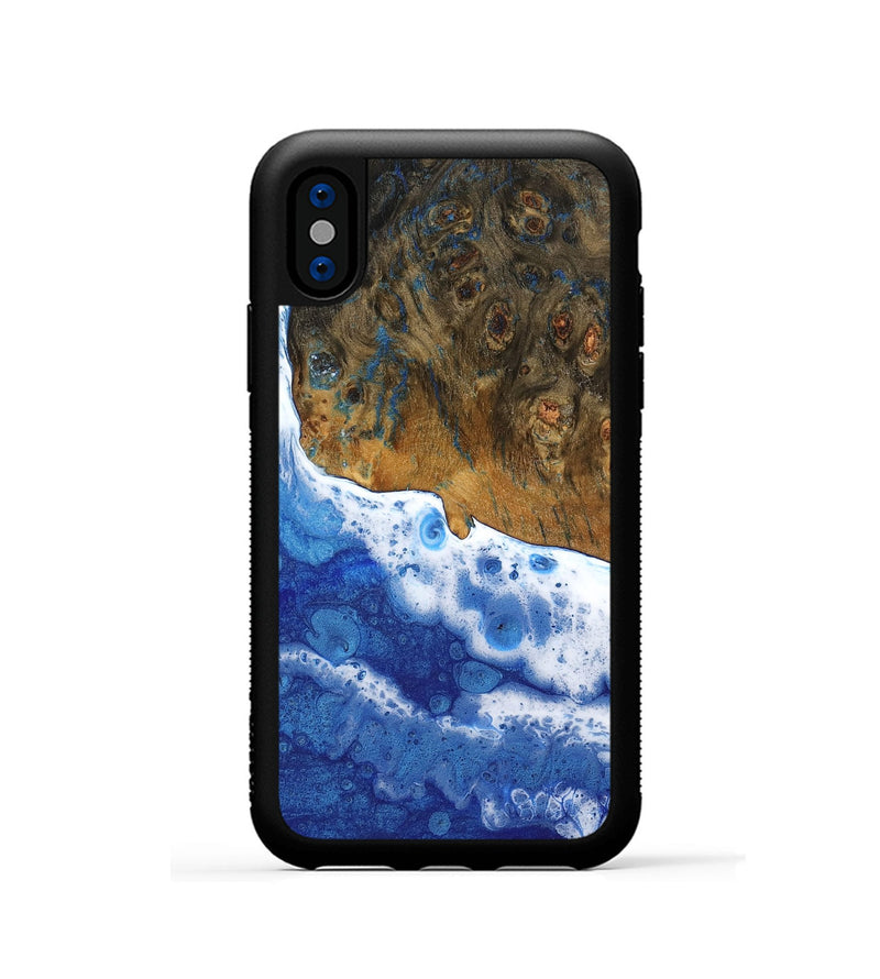 iPhone Xs Wood Phone Case - Lorelle (Coastal, 733275)