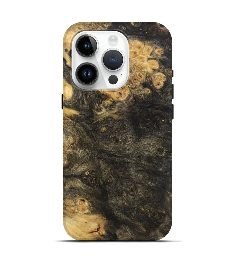 iPhone 15 Pro Wood Live Edge Phone Case - Saree (Wood Burl, 733391)