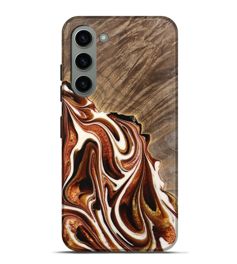 Galaxy S23 Plus Wood Live Edge Phone Case - Gustie (Red, 733392)