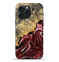 iPhone 16 Pro Max Wood Live Edge Phone Case - Tandy (Red, 733410)