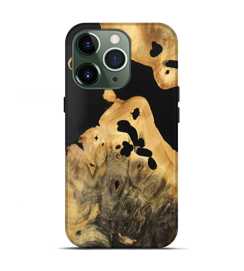 iPhone 13 Pro Wood Live Edge Phone Case - Jase (Wood Burl, 733418)