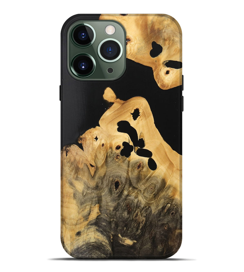 iPhone 13 Pro Max Wood Live Edge Phone Case - Jase (Wood Burl, 733418)