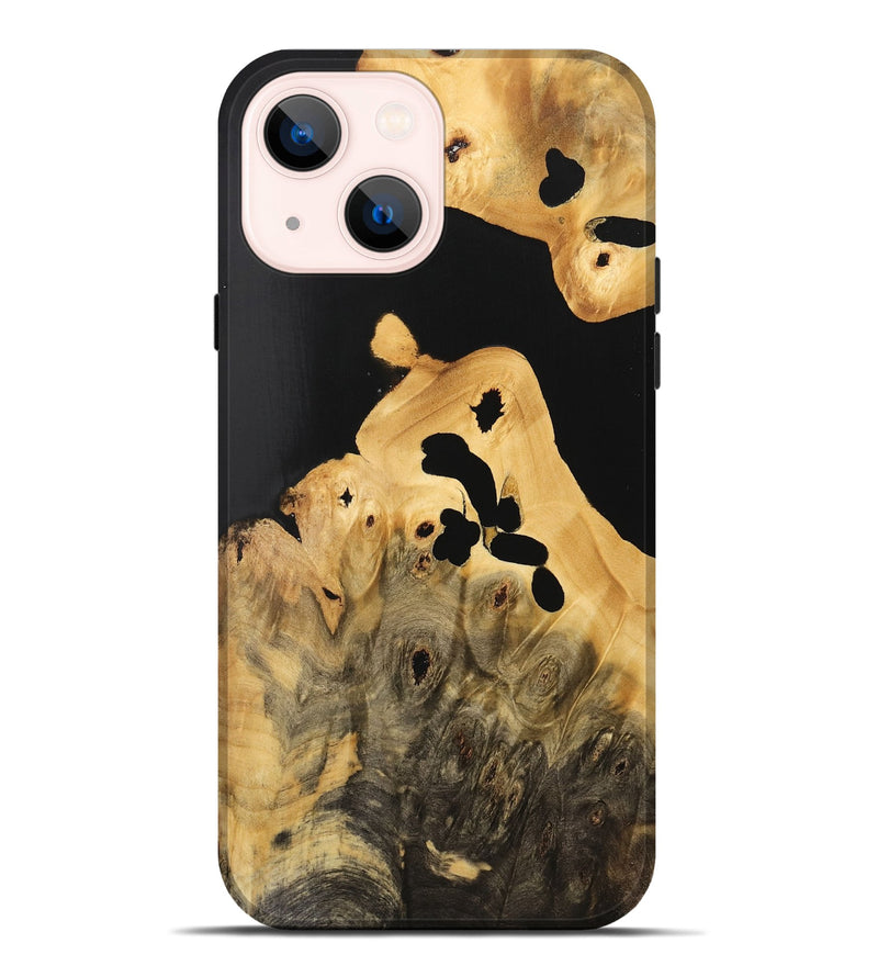 iPhone 14 Plus Wood Live Edge Phone Case - Jase (Wood Burl, 733418)