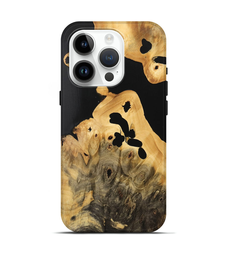 iPhone 15 Pro Wood Live Edge Phone Case - Jase (Wood Burl, 733418)