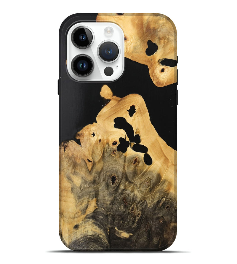 iPhone 15 Pro Max Wood Live Edge Phone Case - Jase (Wood Burl, 733418)