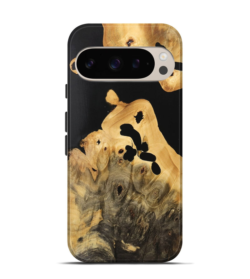 Pixel 9 Wood Live Edge Phone Case - Jase (Wood Burl, 733418)