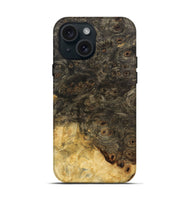 iPhone 15 Wood Live Edge Phone Case - Renata (Wood Burl, 733419)